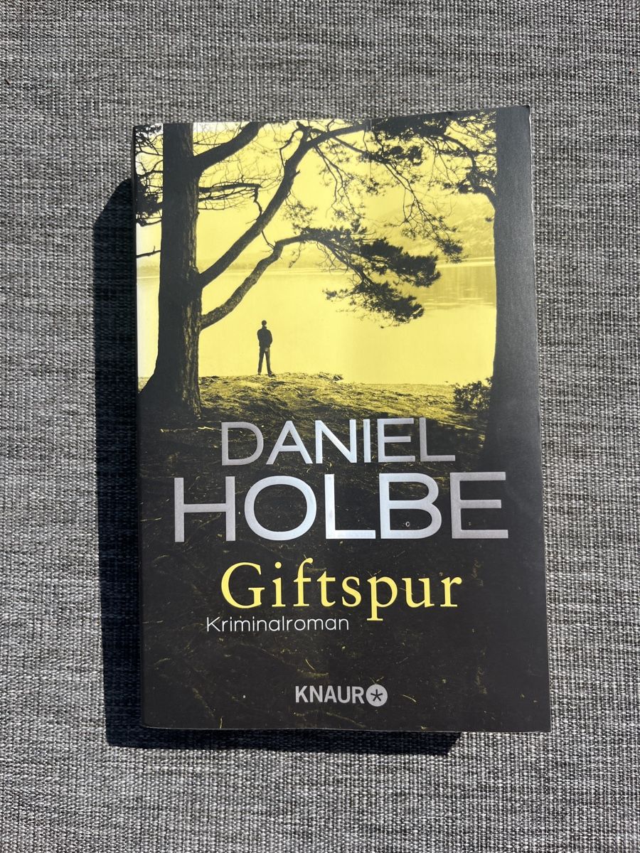 Libri: Daniel Holbe "Giftsspur" Kriminalroman – Usato da Kaisten venduto da saleforfun