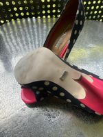Funky Polka Dot Heels Size 40 - Perfect for Summer! ☀️
