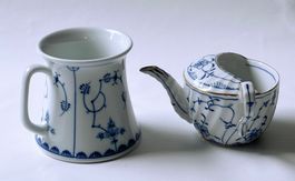 WALLENDORF & GERMANY TETTAU*Tasse & Schnabeltasse*SET*2-tlg.