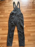 Graue Twintip Jeans-Latzhose, Gr. M einf. Bundweite 44 cm