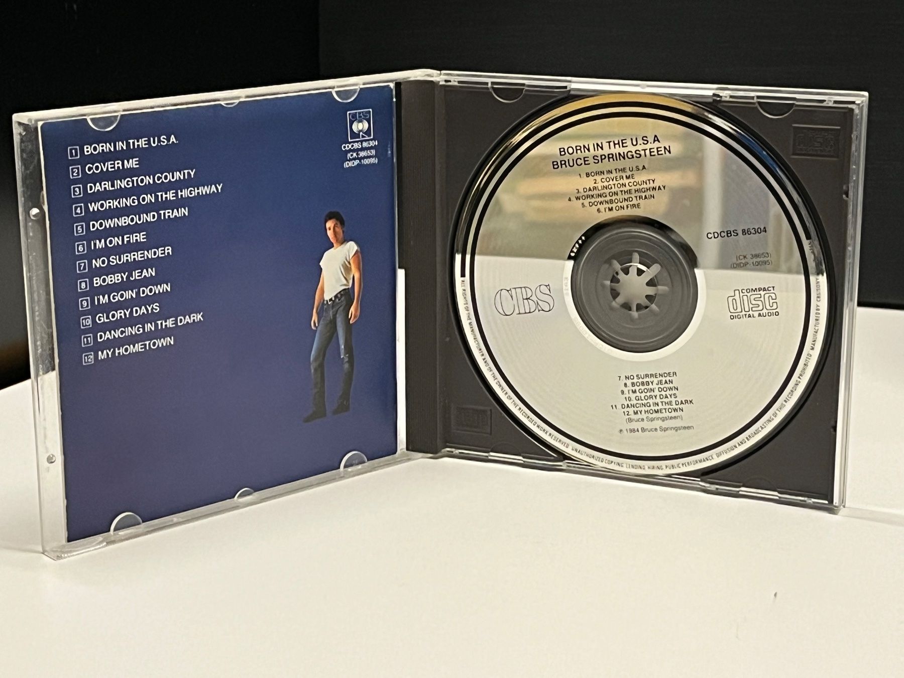CD: Bruce Springsteen - Born in the USA - RA11B – Usato da Küsnacht ZH venduto da Jazztilldawn 2