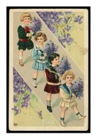 ENFANTS - 1907 "Parade en fleurs"