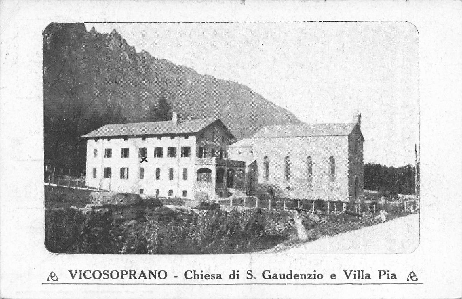 Vicosoprano (GR) Chiesa di S. Gaudenzio Villa Pia Bregaglia (Gebraucht ...