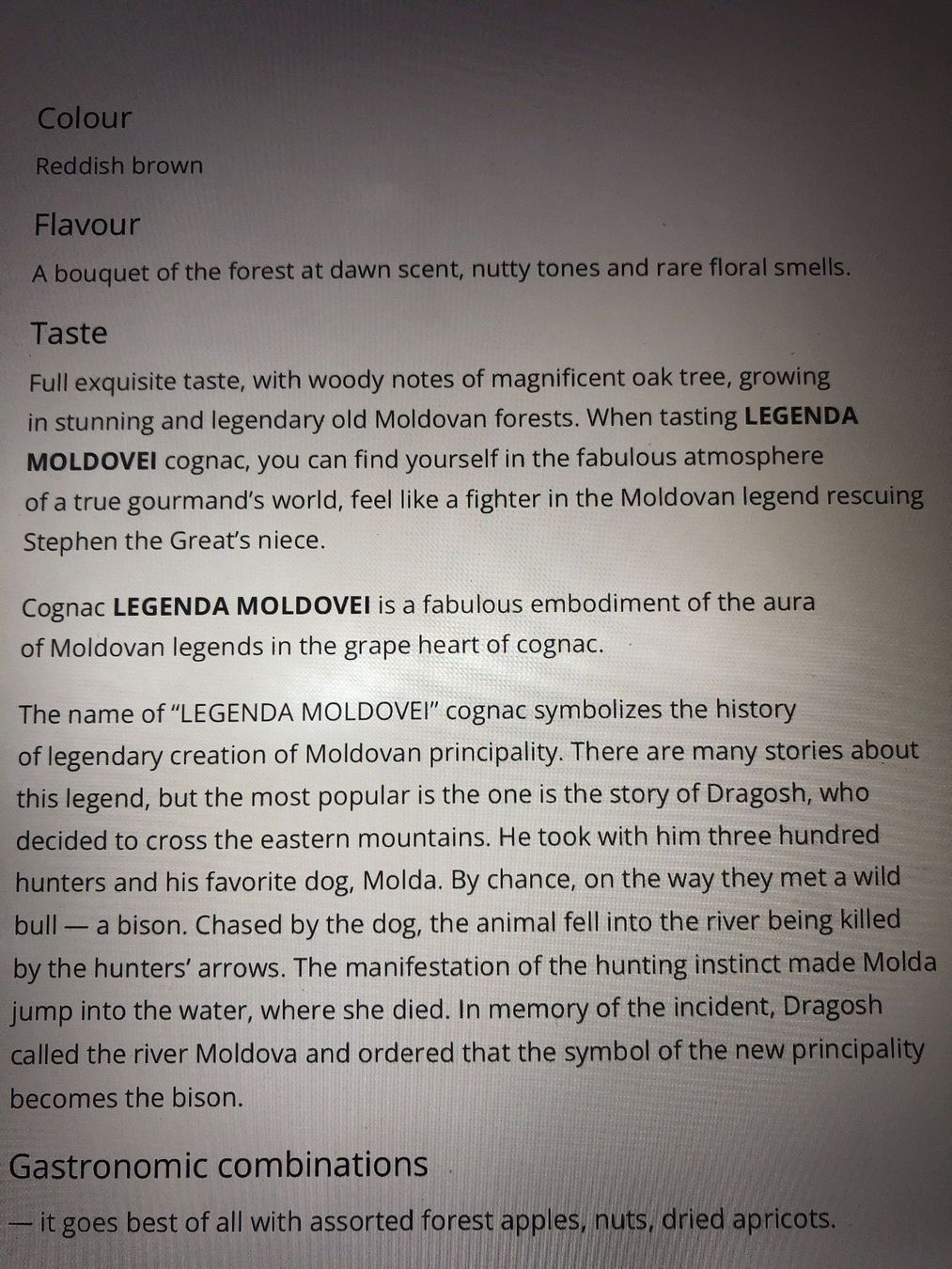 Bevande alcoliche: DIVIN Legenda Moldovei V.S.O.P. 5 J – Nuovo e nell'imballaggio originale da Wald ZH venduto da mlnt 9