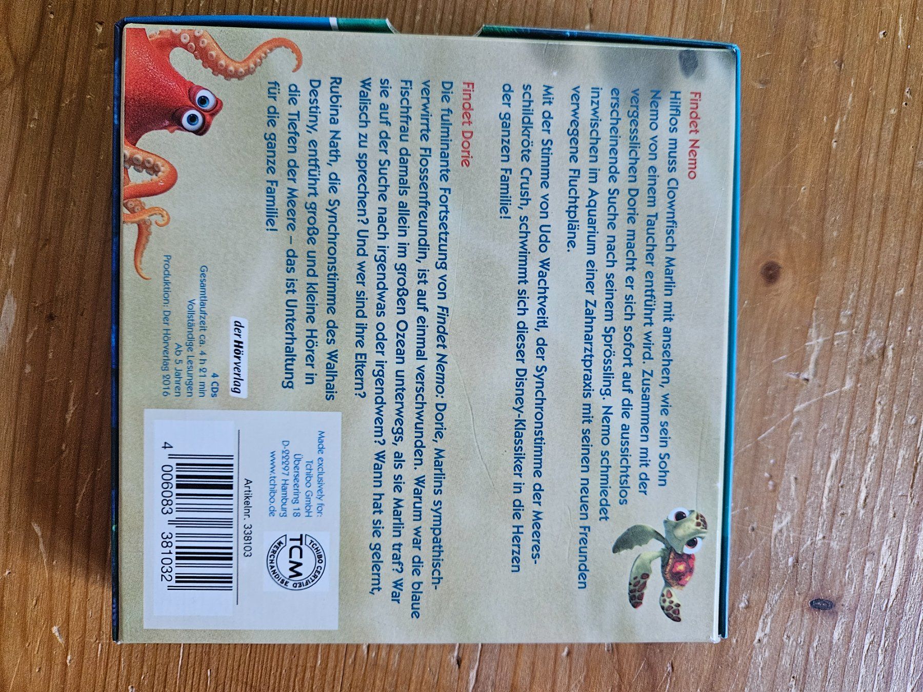 Audiolibri: Hörbuch findet Nemo & findet Dorie – Usato da Rifferswil venduto da fle_5nqr 2