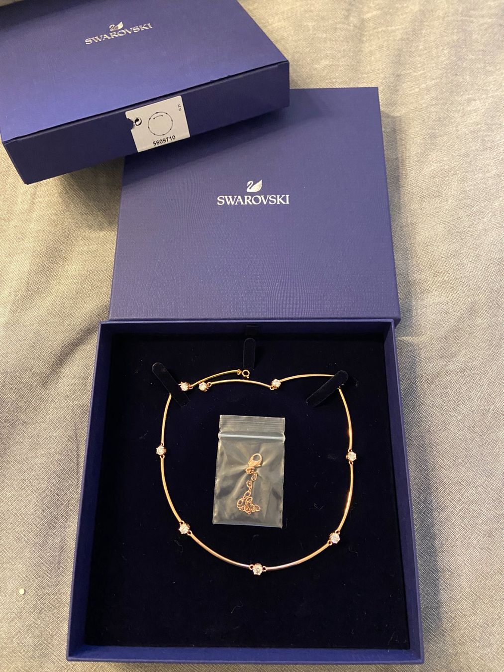 Swarovski Catenine: Collier Swarovski "Constella" – Nuovo e nell'imballaggio originale da Plan les Ouates venduto da didi911