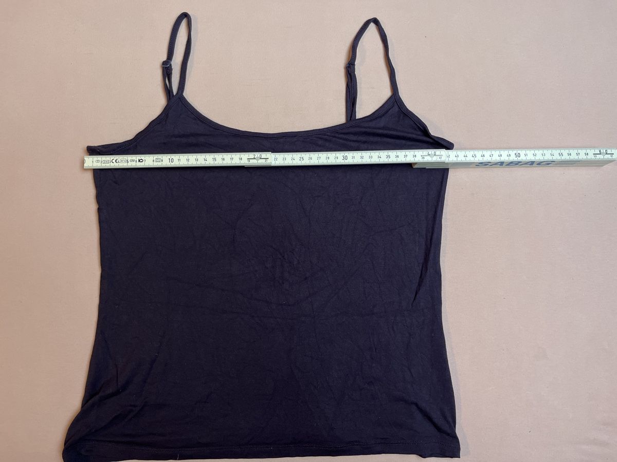 Comma Top: Damentop, Spaghettiträger Top Gr. 40 comma blau elegant – Usato da Kaisten venduto da saleforfun 3