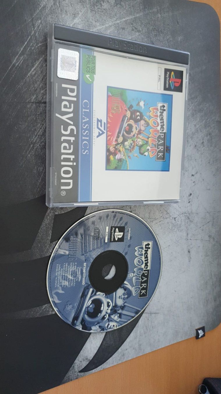 Sony Giochi: Theme Park World PS1 Playstation one 1 Spiel – Usato da Hünenberg See venduto da SpecialEditionGaming