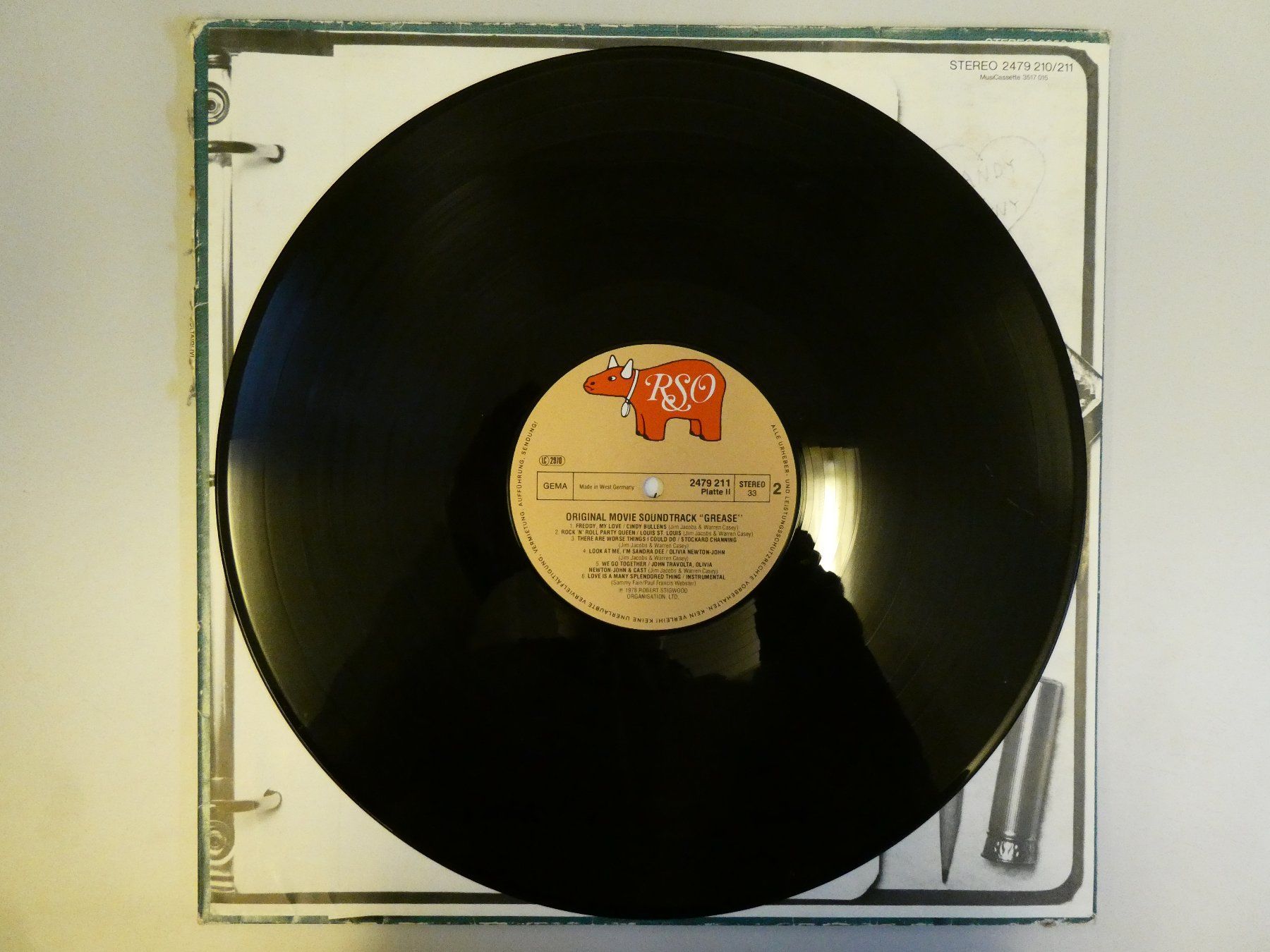 Dischi in vinile: Doppel-LP "Grease" (VG) – Usato da Münchenstein venduto da tsp01 6