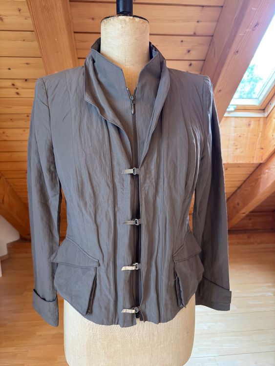Elegante Sommerjacke in Taupe von Syndicate (Neu (gemäss Beschreibung ...
