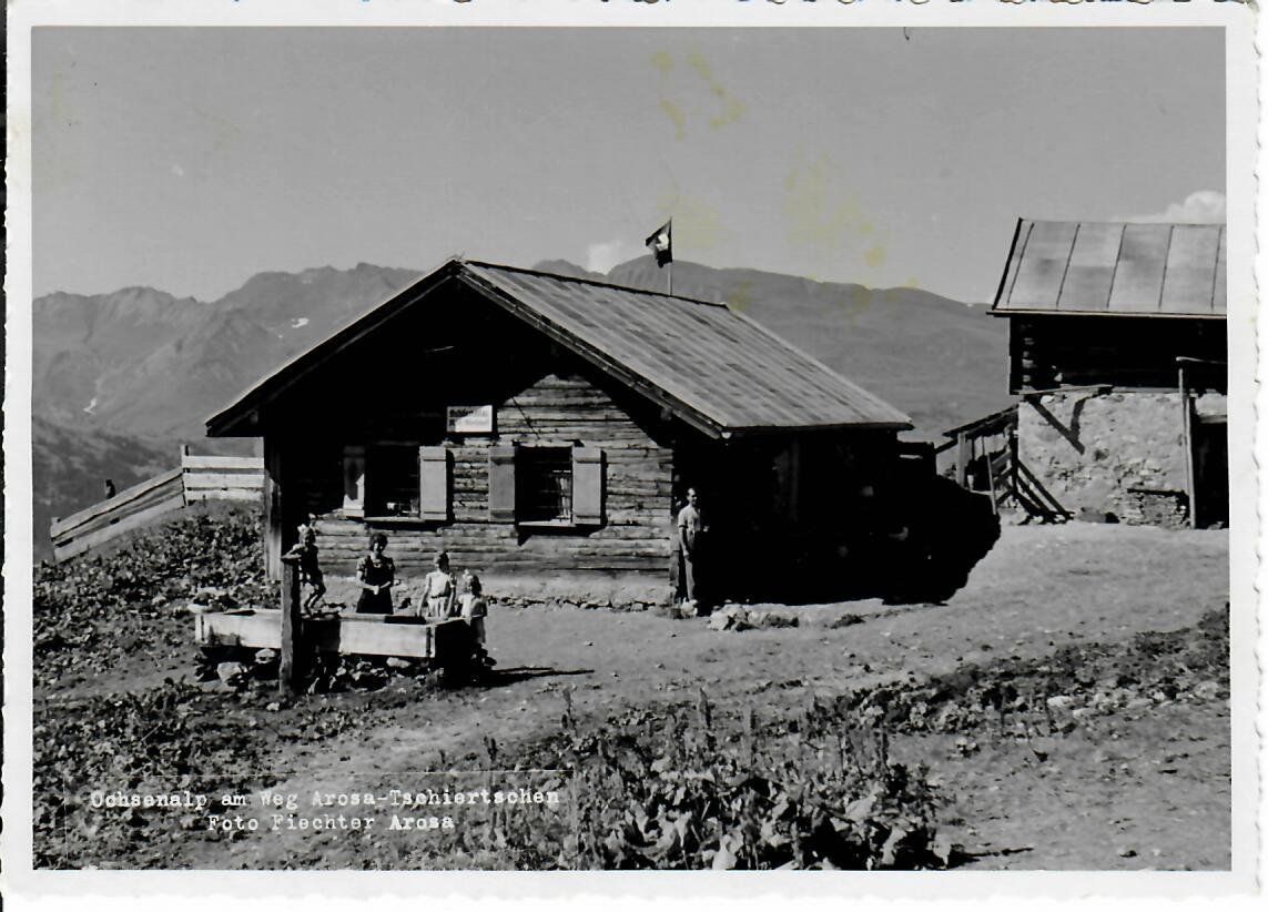 Cartoline postali: Churer Ochsenalp – Usato da Hochdorf venduto da Ziegel-16
