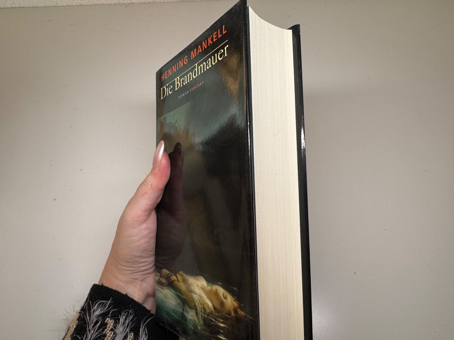 Libri: ROMAN: Henning Mankell, Die Brandmauer – Usato da Grosswangen venduto da Deutsche_Romane 1