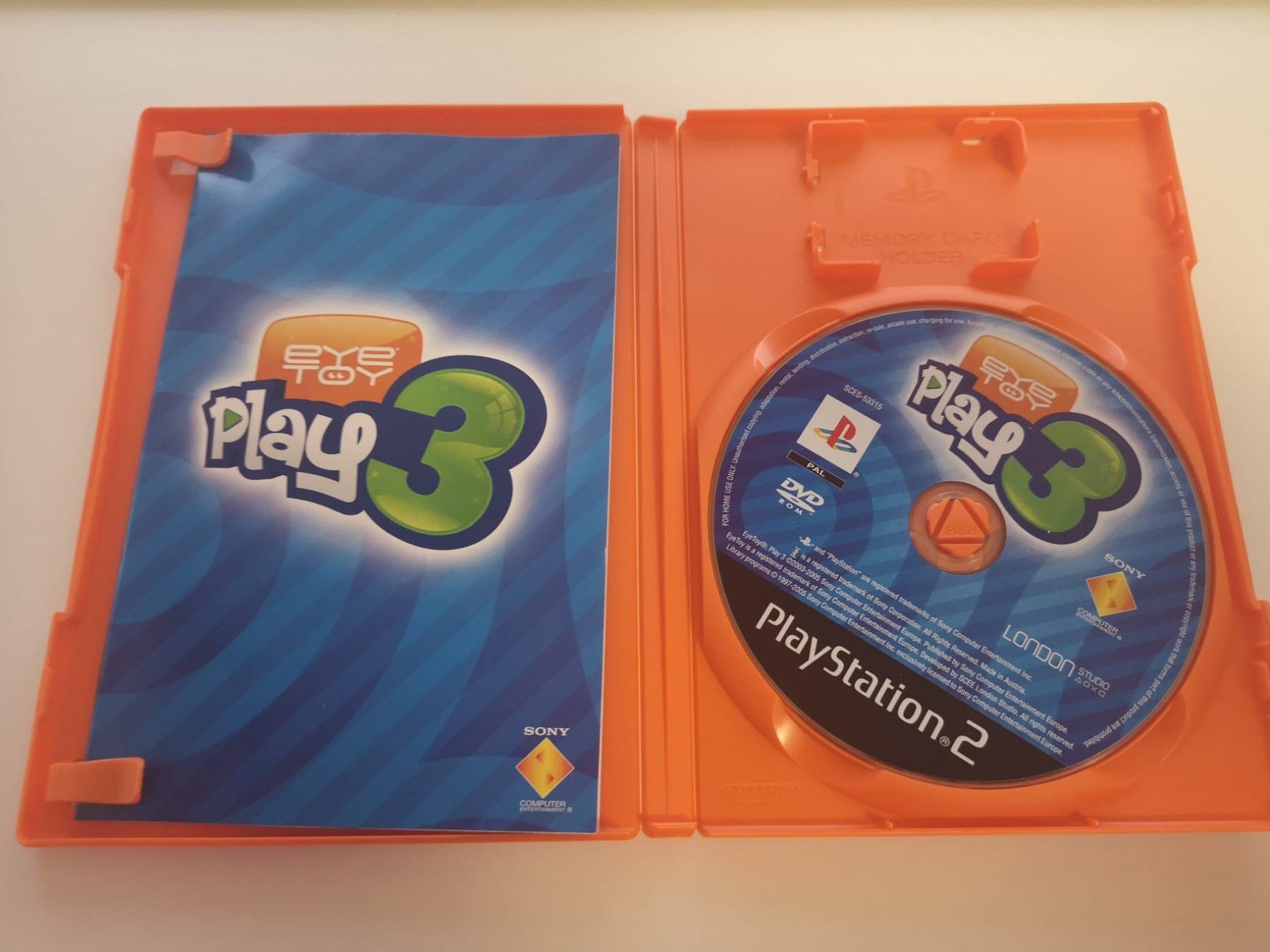 Giochi: Eyetoy Play 3 (PS2) – Usato da Herisau venduto da Seyashop1 2