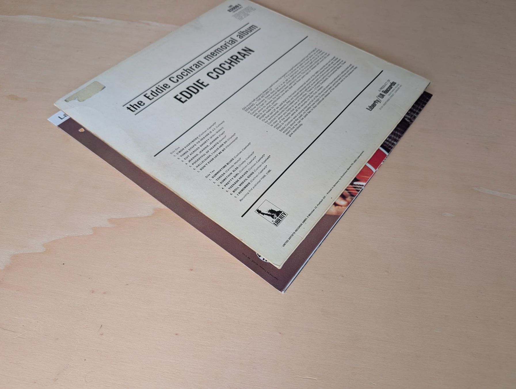 Schallplatten: 2 x Eddie Cochran – Gebraucht aus Ebikon von soundundvielfalt 2