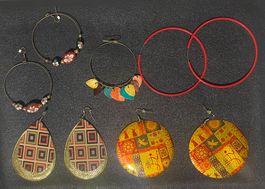 Statement Ohrringe Set - Boho Oriental Style ✨❤️✨