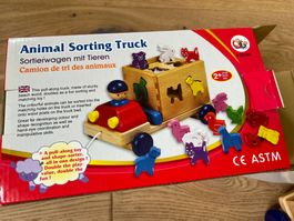 Formenspiel Lastwagen Tiere ab 2 Jahre NP: 59.- Top Zustand