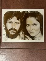 Originalautogramm von Ringo Starr+ Barbara Bach