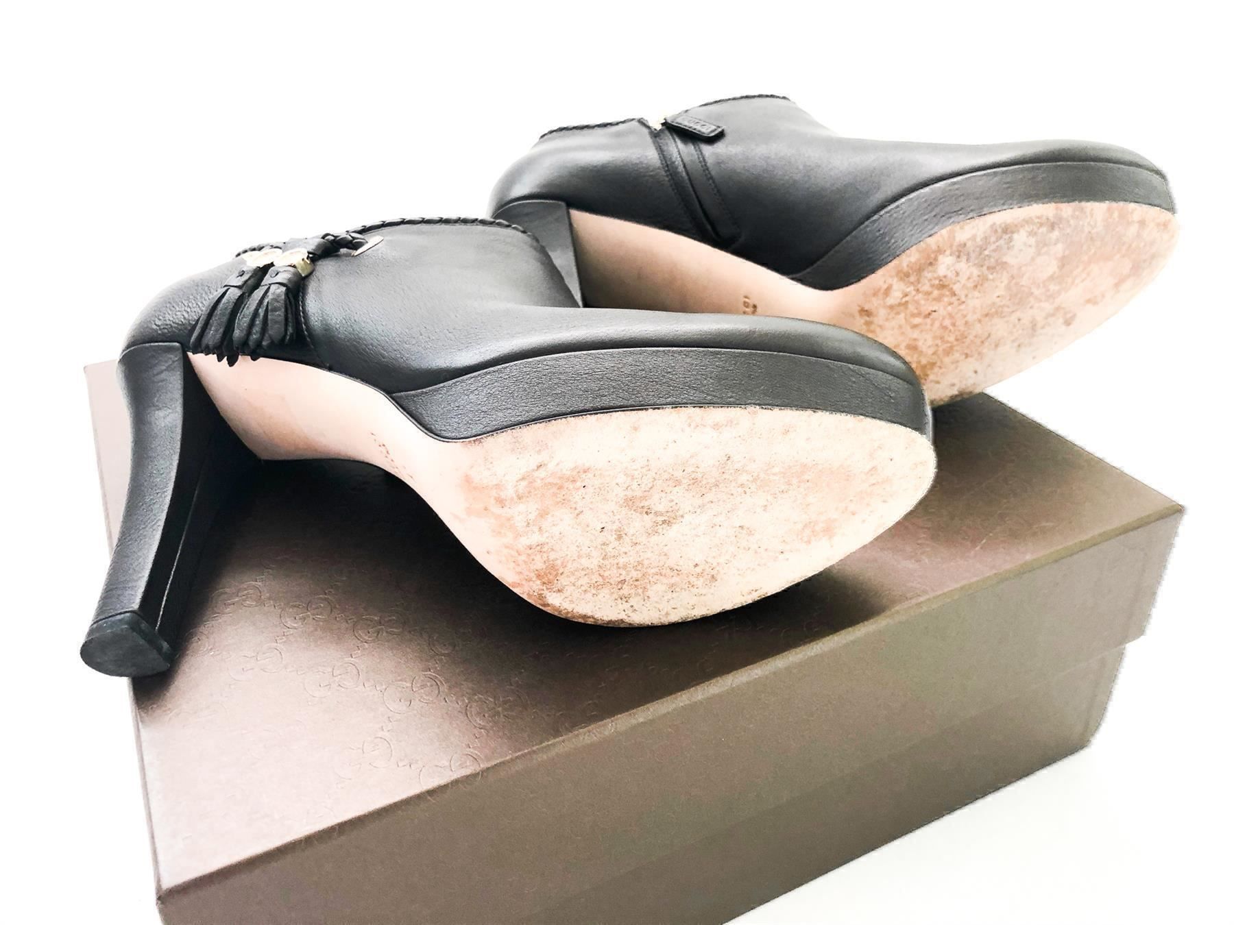 Gucci Damenschuhe: GUCCI Leder High Heels Ankle Boots Gr 40 – Gebraucht aus Hergiswil NW von CrysZero 8