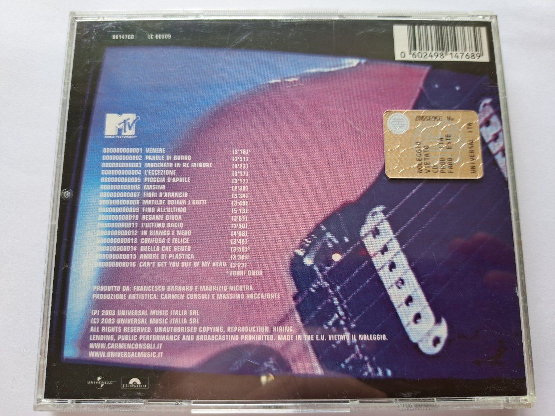 CD: Cd Carmen Consoli - MTV Dal Vivo  – Usato da Pully venduto da bro_n52j 1
