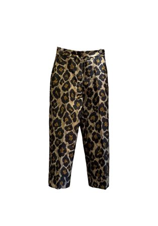 SEZANE pantalon léopard