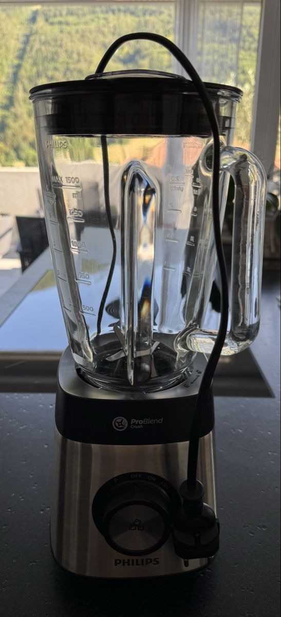 Philips Küchengeräte: Standmixer Philips ProBlend Crush Edelstahl Glaskrug – Gebraucht aus Herbetswil von sylou87