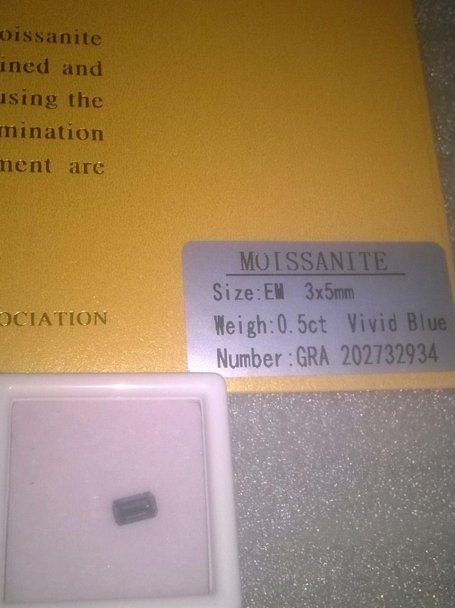 Edelsteine: ECHT DIAMANT,,,RECHTTECK,,HELLBLAU,,,0.5CT – Neu (gemäss Beschreibung) aus Basel von bijoutrie_4 4