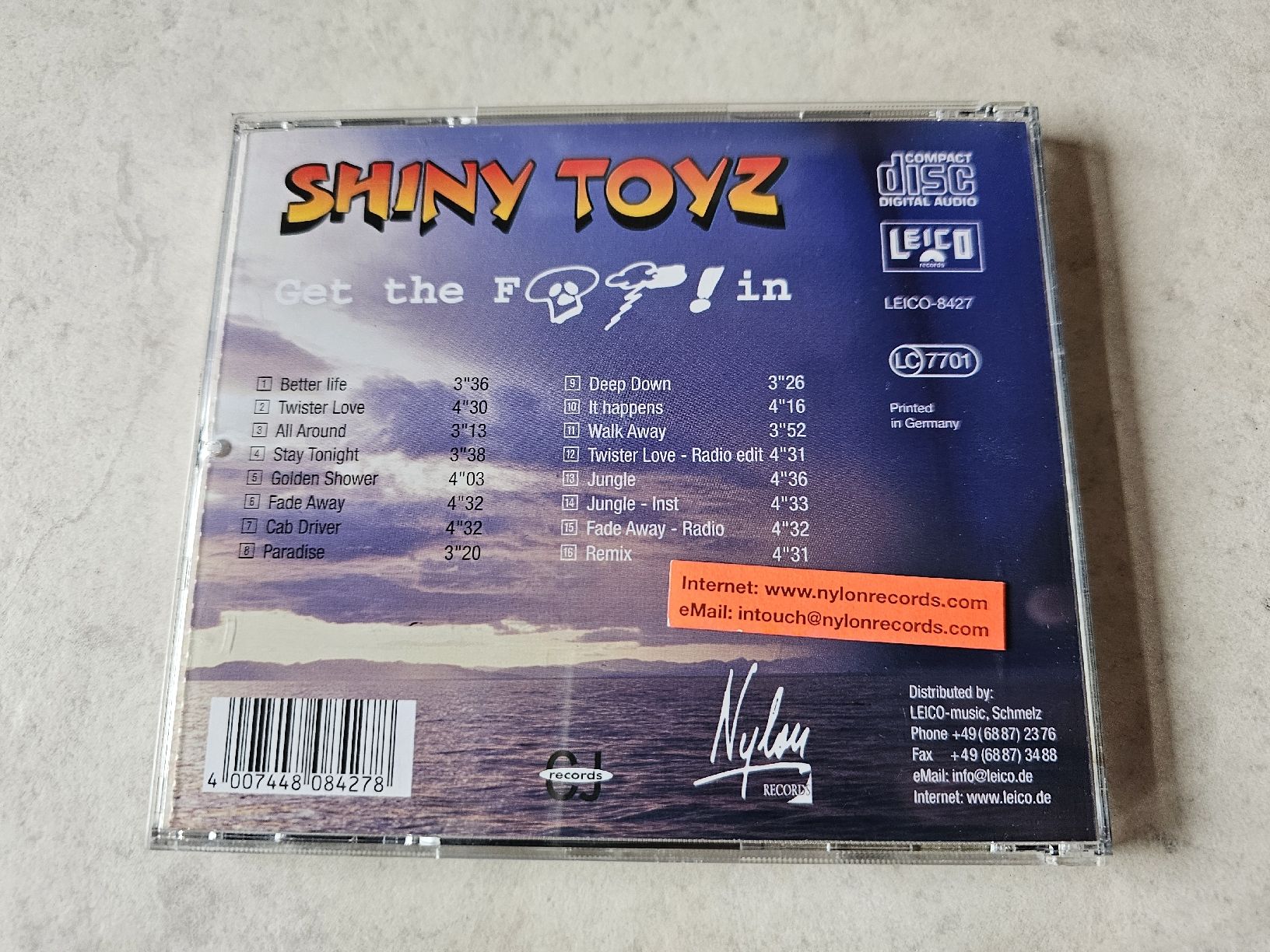 CD: Shiny Toyz  -  Get The F...in – Usato da Schneisingen venduto da backstore24 1