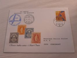 Enveloppe Aérodrome Courtelary vol Les Eplatures 21.9.1996