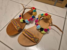 Neuwertige MABU by Maria Bk Damen Sommer Schuhe Gr. 37