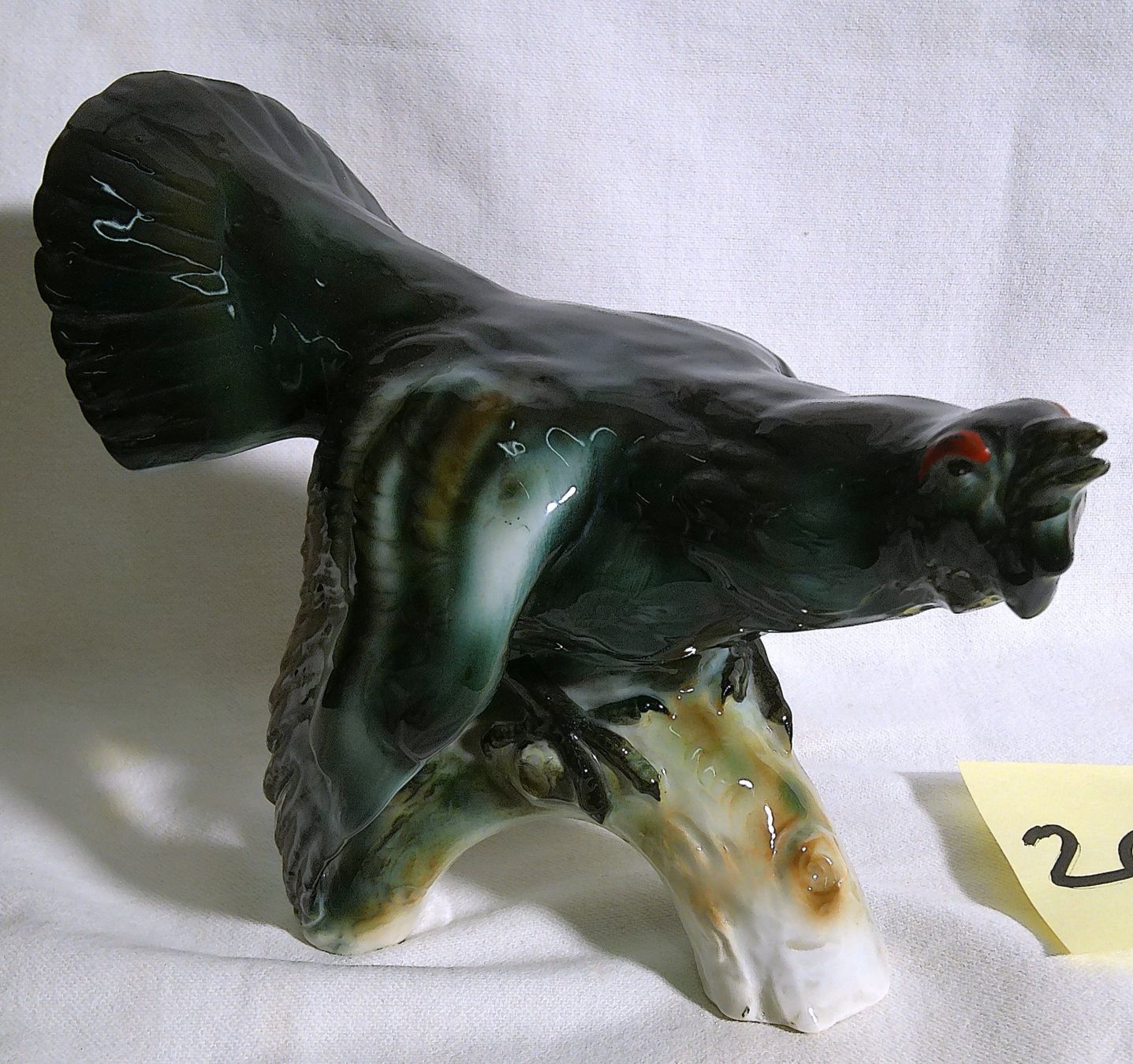 Statuette: Figur Auerhahn – Usato da Kleinlützel venduto da tomfundus 1