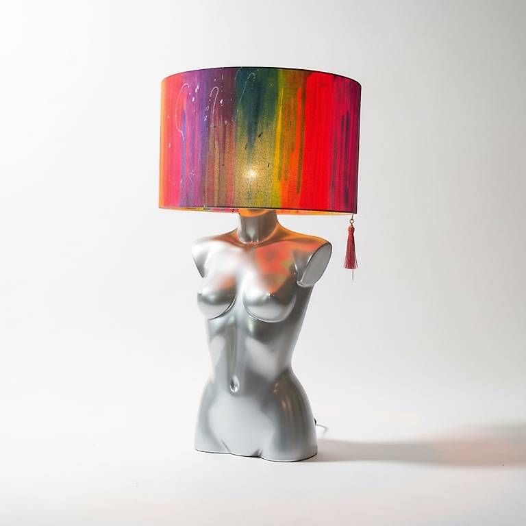 Lampade:  Design Lampe | Pop Art Statement | Handveredelt | Unikat – Usato da Obfelden venduto da airmax48