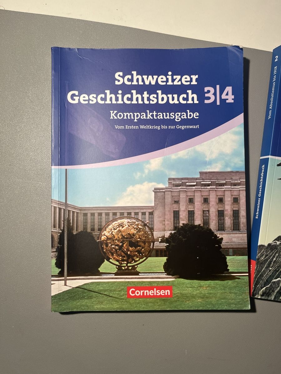 Libri: Schweizer Geschichtsbuch 1 2 3|4 Cornelsen Set 3 Bände – Usato da Oberschrot venduto da len_pl59 5