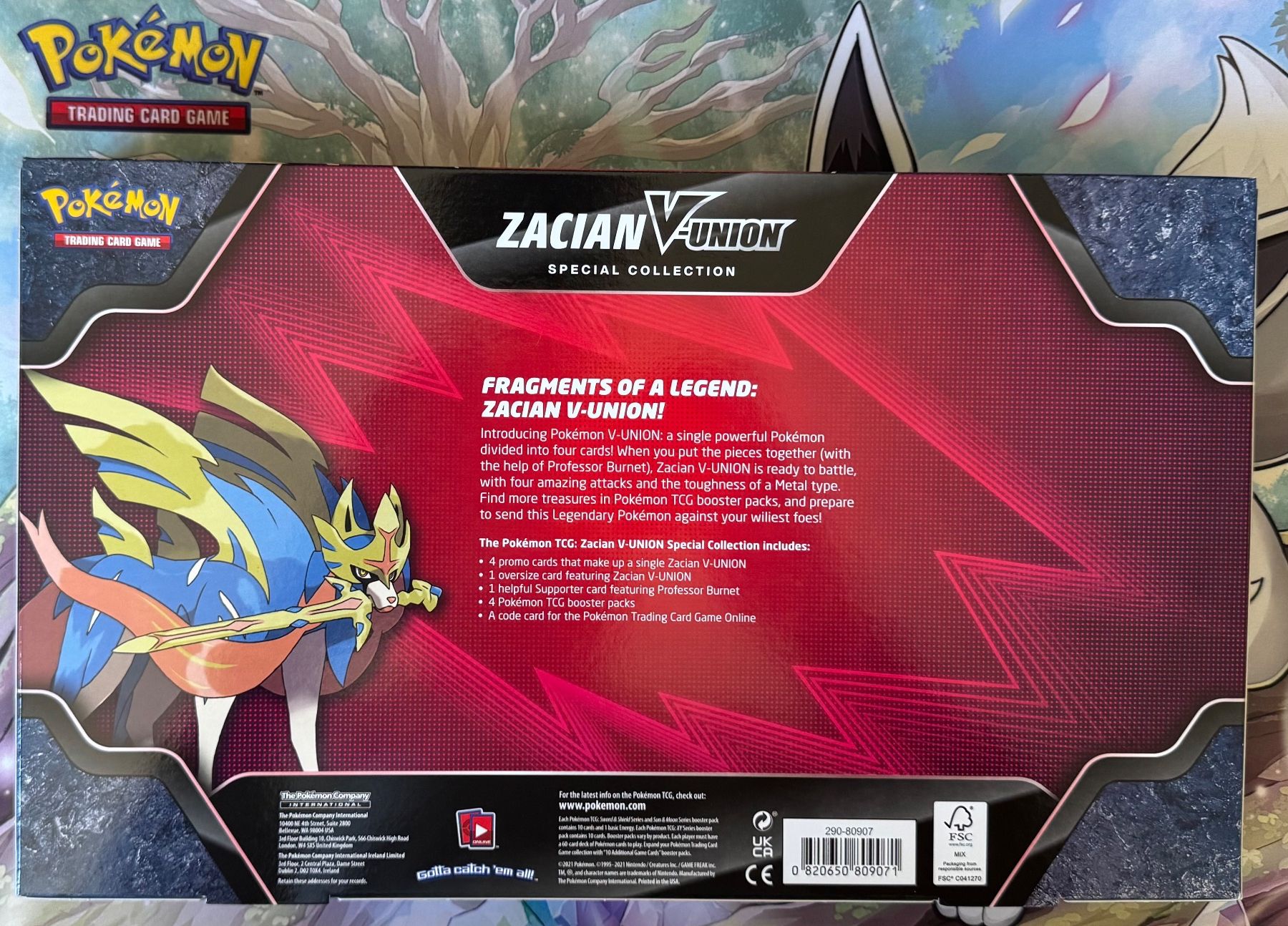Pokémon Sammelbilder & Trading cards: Zacian V-UNION - Sealed - OVP – Neu und originalverpackt aus Oberwil BL von Chelsea26 1