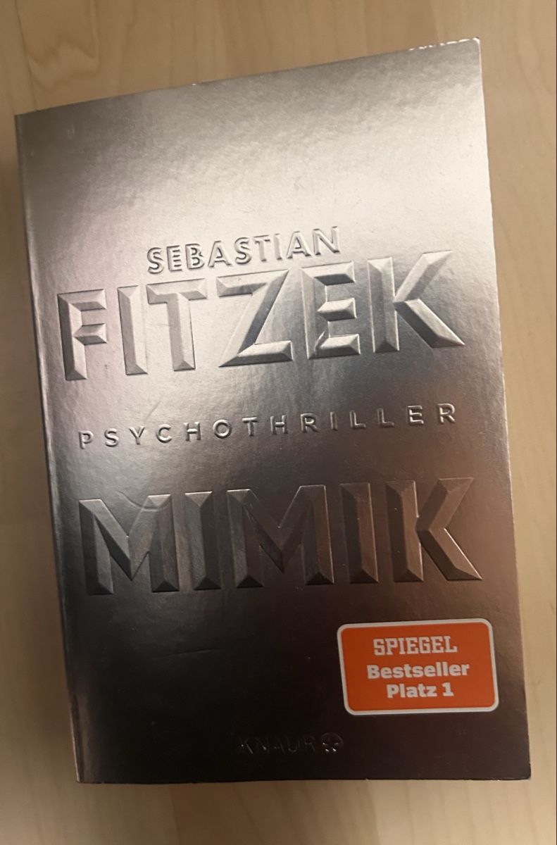 Libri: Sebastian Fitzek Mimik – Nuovo (secondo la descrizione) da Wettswil venduto da val_bhy5