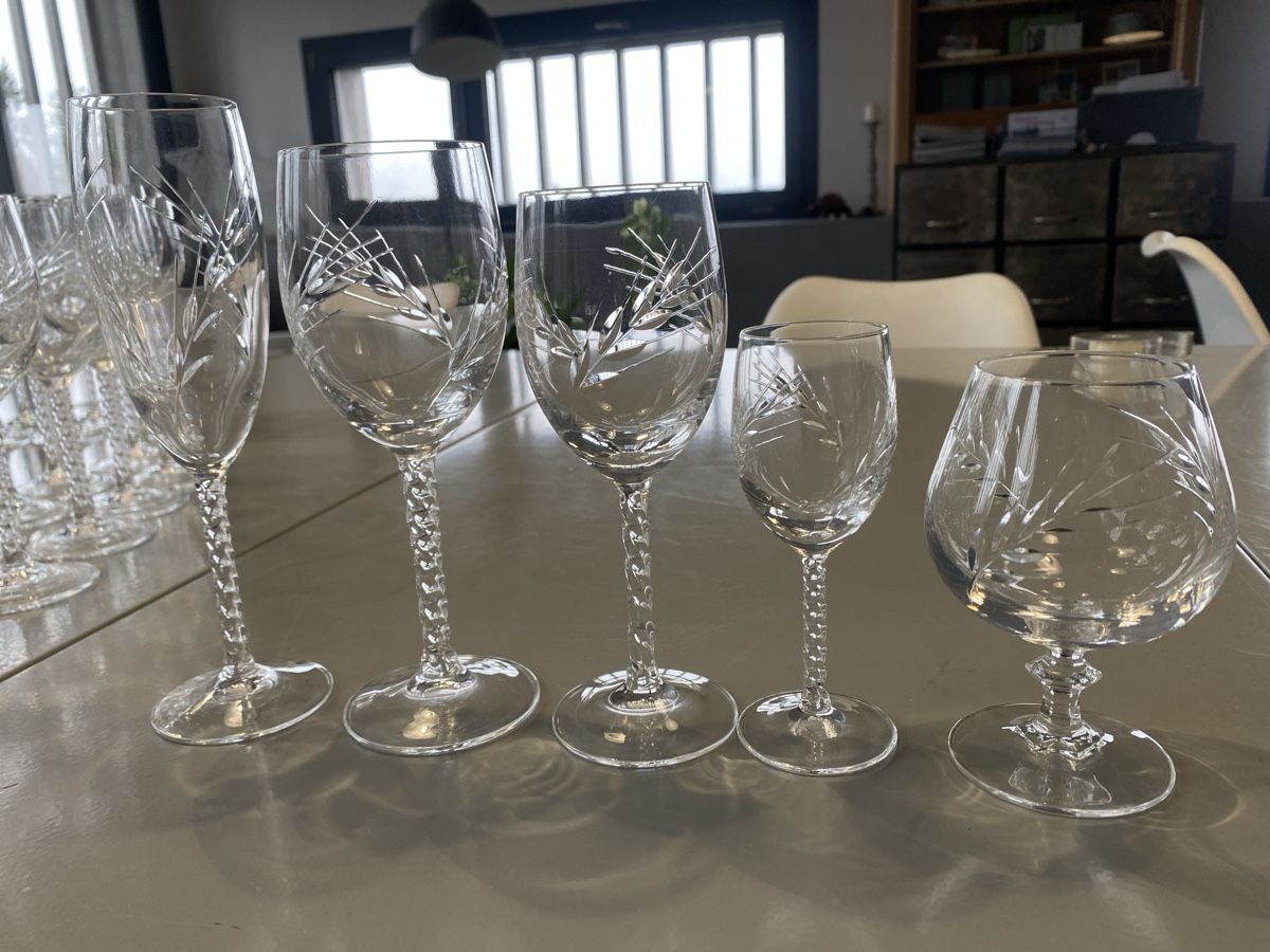 Gläser: Verre en cristal – Gebraucht aus Renan BE von tiftiff 6