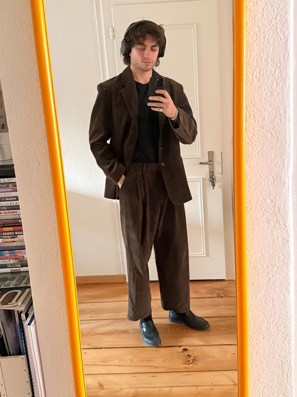 Completi: Brauner Cord Blazer passend zur Hose – Usato da Zürich venduto da Basilou98 3