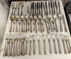 Jezler Besteck Set 60 Teilig 800er Silber
