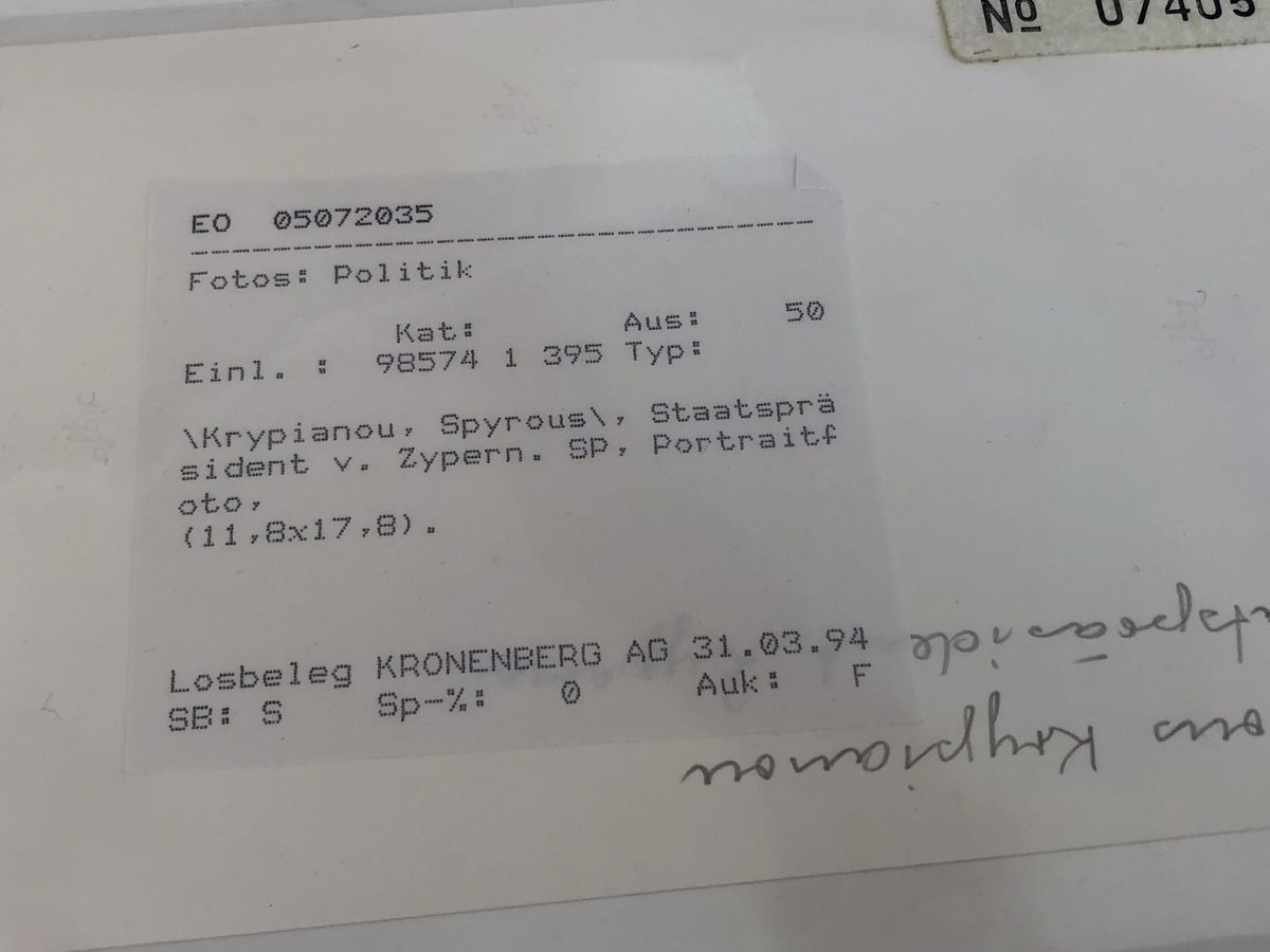 Autogramme: für ZYPERN - Fans und Autogrammjäger – Gebraucht aus Lufingen von Rac0 1