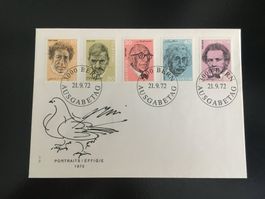 1972 / Portraits FDC