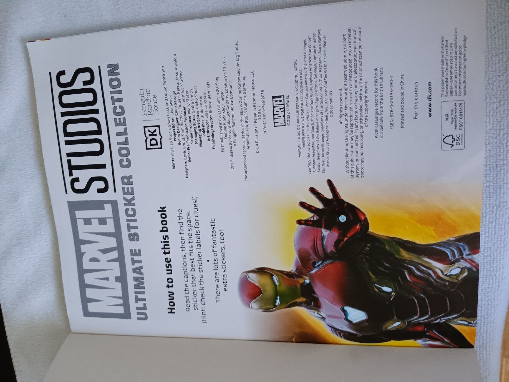 Sticker: Marvel Stickerbuch, Ultimate Sticker Collection! – Usato da Meilen venduto da Stella1805 1