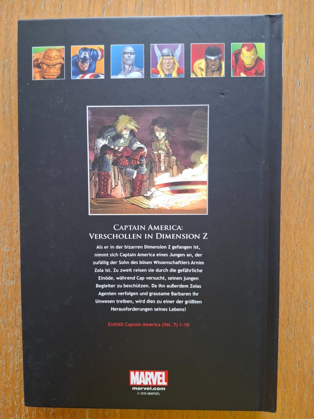 Comics: DIE OFFIZIELLE MARVEL COMIC SAMMLUNG BAND 84 HC: CA.AMERICA – Gebraucht aus Wildegg von M63m 1