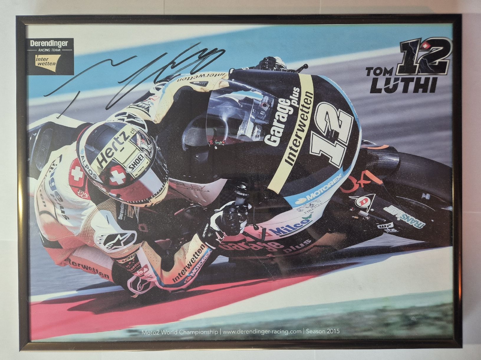 Autografi: Tom Luthi 12, Signiert – Usato da Oberentfelden venduto da Dan_r8jr