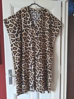 H&M : Robe-caftan leoprint XXL (52-54)