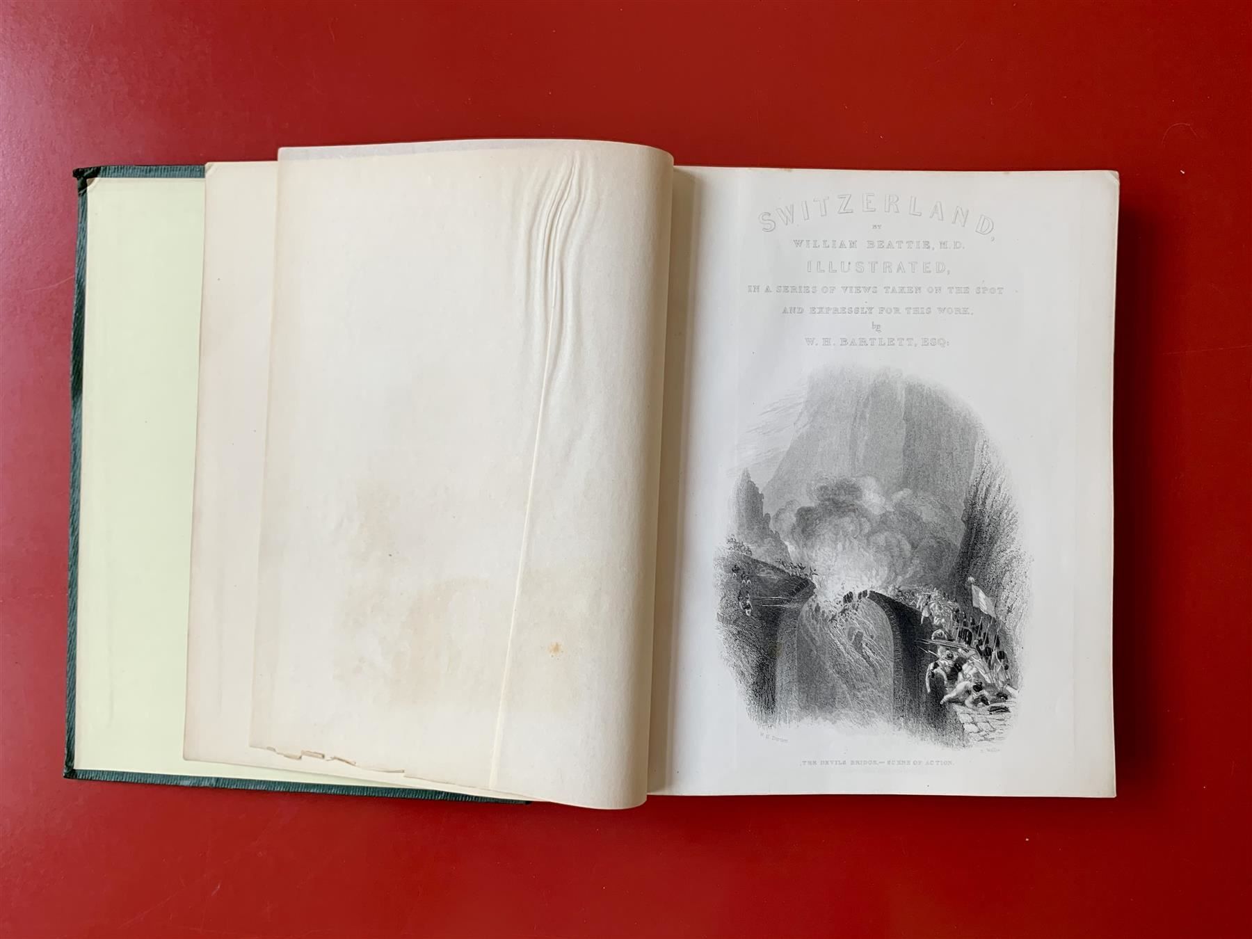 Libri: Switzerland illustrated by W.H. Bartlett – Usato da Zürich venduto da ZuercherBrockenhaus 8