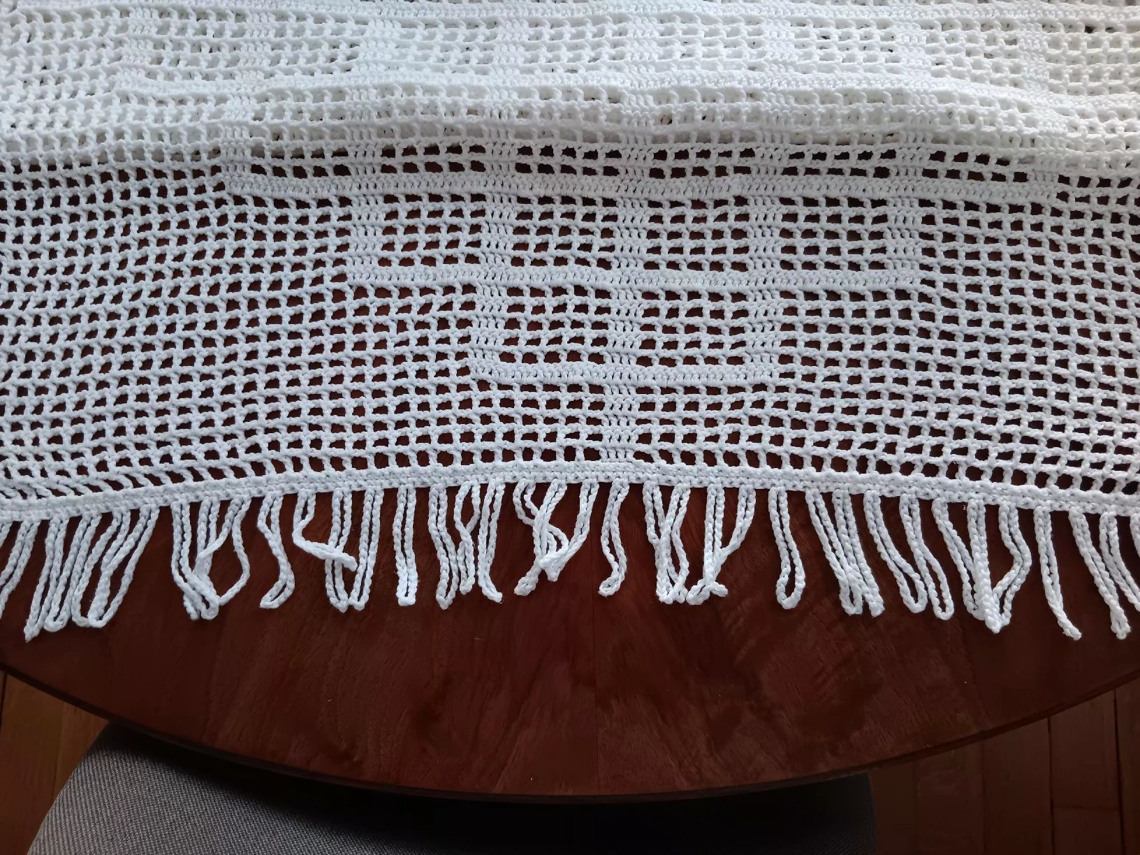 Biancheria da letto: gehäckelte gardine  – Usato da Ambrì venduto da Maerz87 3