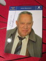ANTIKES AUTOGRAMM HEINZ BAUMANN D SCHAUSPIELER