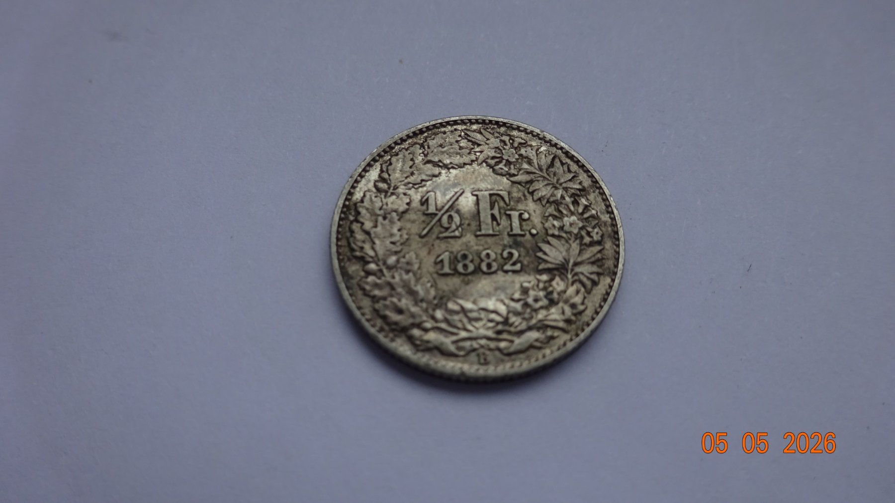 Tutti le monete: 50 Rappen 1882 Vz-Unz. – Usato da bassecourt venduto da Oursvert
