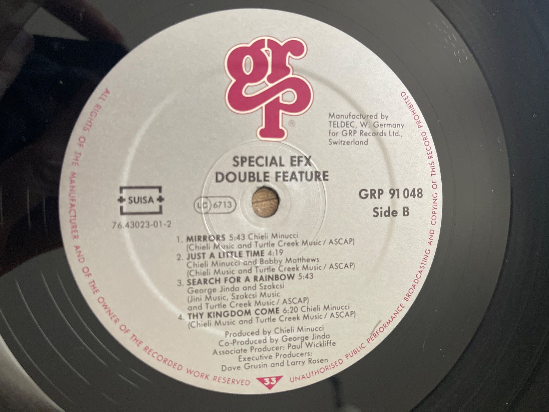 Dischi in vinile: A717/Special EFX - Double Feature – Usato da Frutigen venduto da Philippe_jsp 2