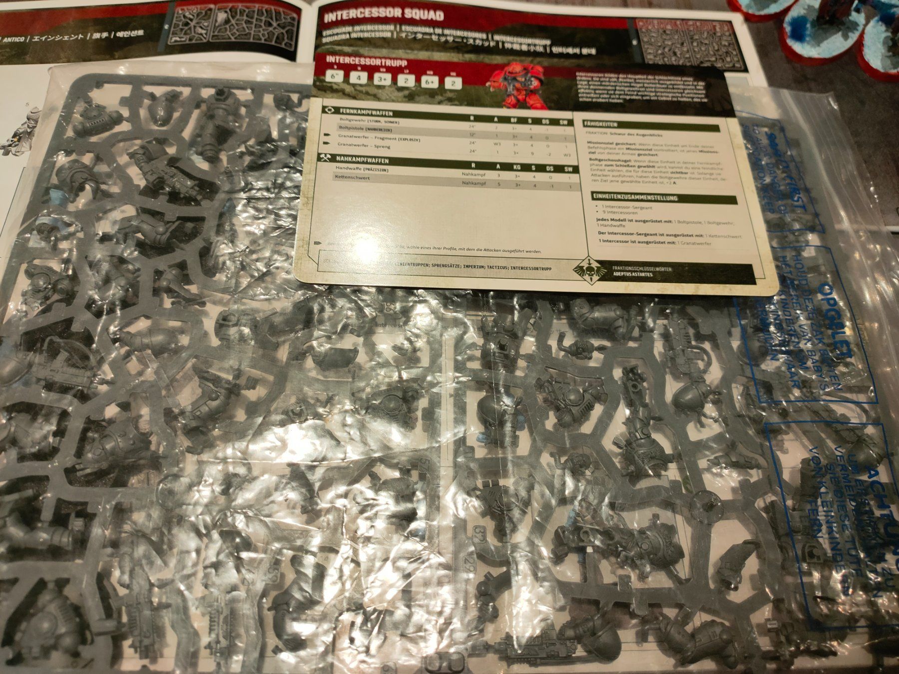 Modellbausätze & Standmodelle: Intercessors Trupp, Space Marines Warhammer 40k – Neu (gemäss Beschreibung) aus Baden von Araneus 1