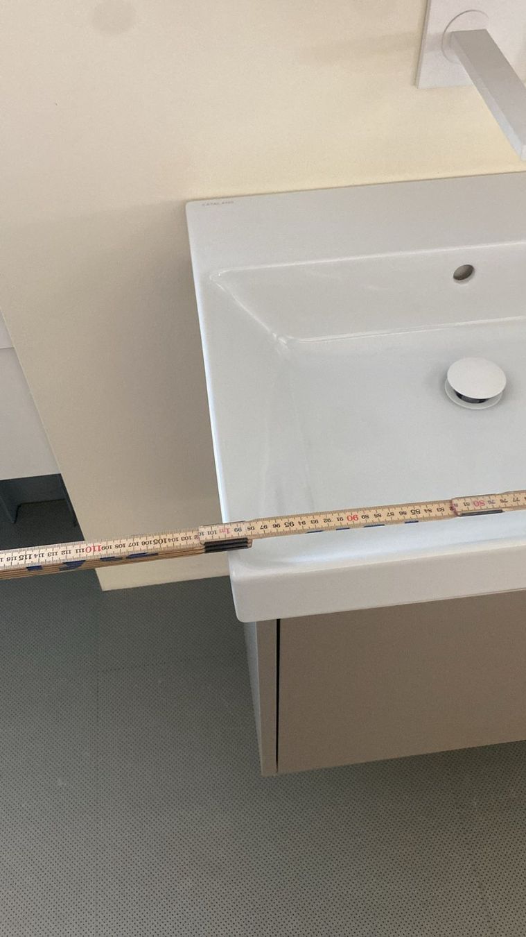 Armadietti a specchio: komplettes Badezimmer Set – Nuovo e nell'imballaggio originale da Zunzgen venduto da Fleksi 3